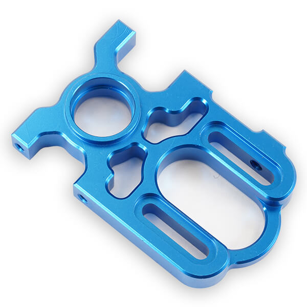 FTX DR8 MOTOR MOUNT - BLUE