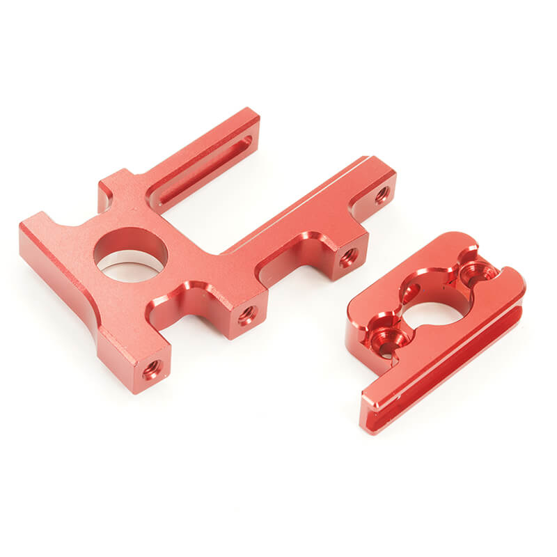 FTX DR8 V2 MOTOR MOUNT - RED