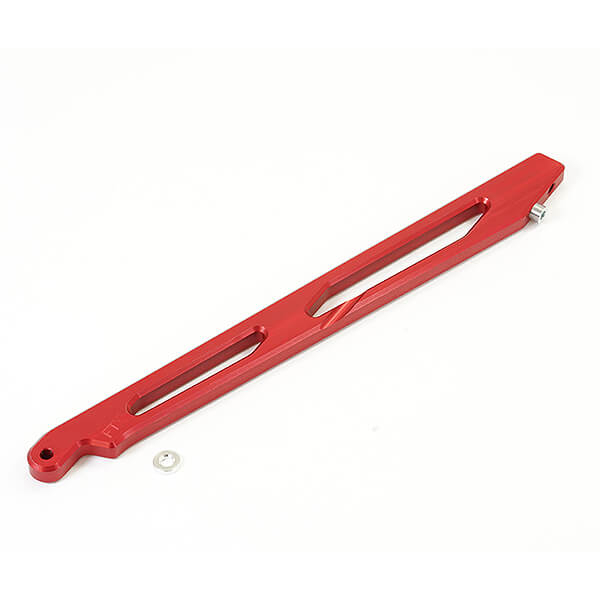 FTX DR8 REAR ALUMINIUM CNC CHASSIS BRACE - RED