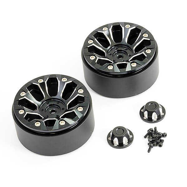 FTX TEXAN 1/10 ALUMINIUM BEADLOCK 8-SPOKE WHEELS (PR)