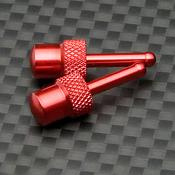 GMADE G-AIR SYSTEM WHEEL RED METAL STOPPERS (2)