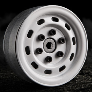 GMADE 1.9 SR02 BEADLOCK WHEELS (GLOSS WHITE) (2)