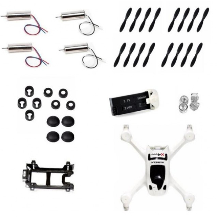 HUBSAN H107D+ CRASH PACK