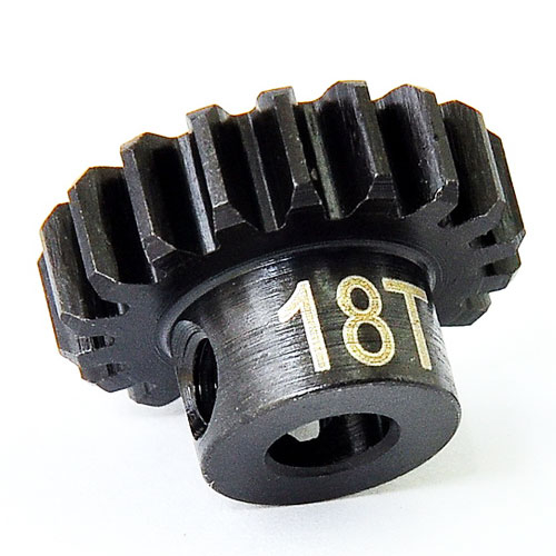 HOBAO 1/8 MOTOR GEAR 18T MOD 1 (5MM SHAFT)