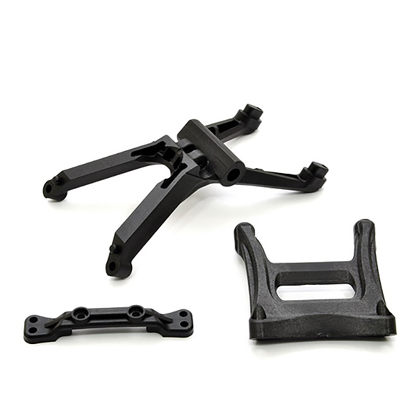 HOBAO HYPER MT PLUS II SHOCK FRONT/REAR CHASSIS BRACE