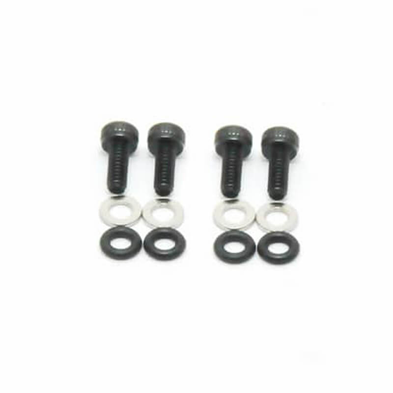 HOBAO HYPER TT2E/SC2E 12MM SHOCK CAP BLEEDER SCREW SET