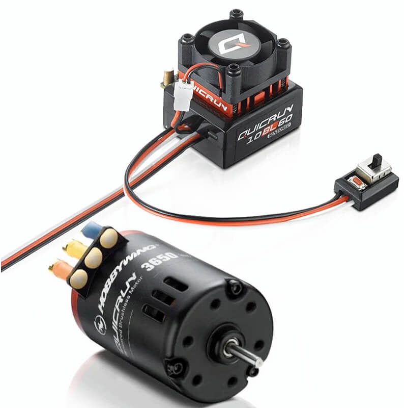 HOBBYWING QUICRUN COMBO ESC G2 10BL60/3650SD 13.5T G2 MOTOR