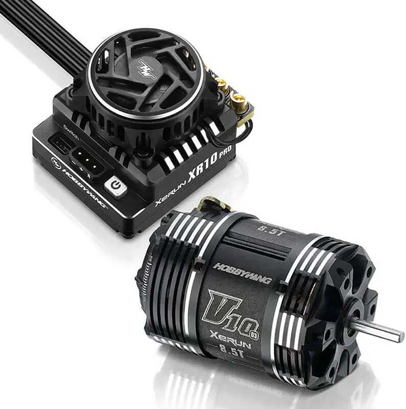 HOBBYWING XERUN COMBO XR10 PRO G3 BLK ESC + V10 G3 8.5T MOTOR