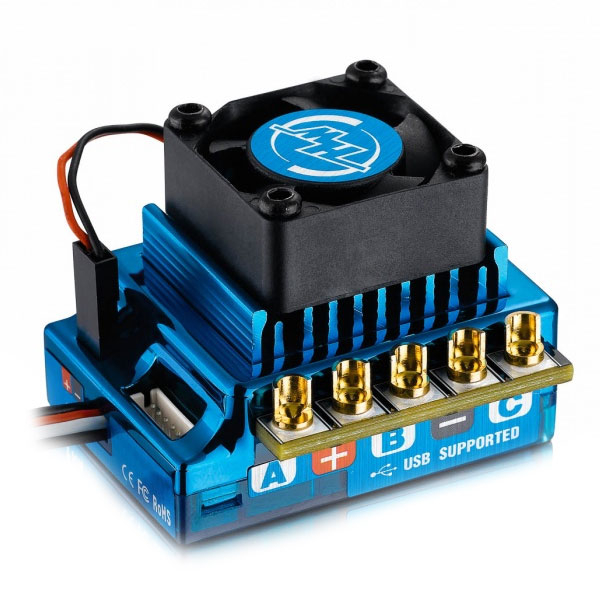HOBBYWING XERUN-120A-SD V2.1 ESC SPEED CONTROLLER - BLUE