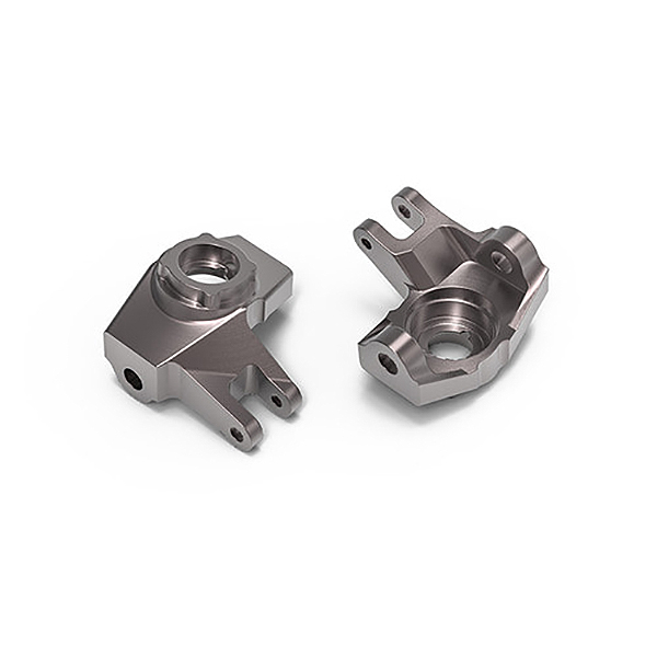 GMADE  GA44 ALUMINUM STEERING KNUCKLE (TITANIUM GRAY)