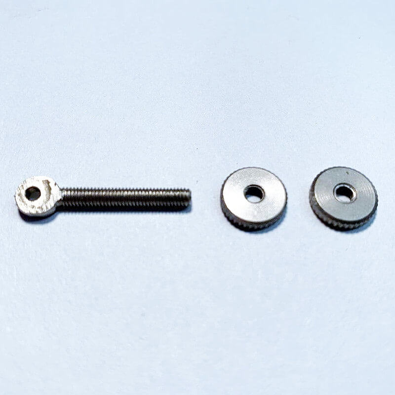 JOYSWAY DF65/95 KNURL WHEELS(2PCS) AND BOLT (1PC)