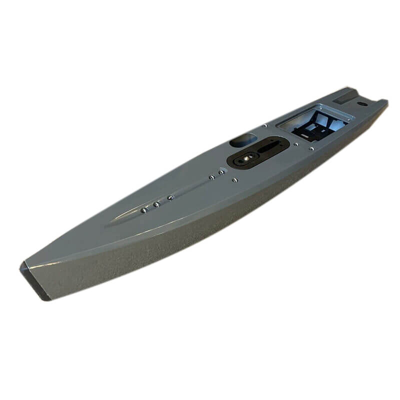 JOYSWAY DF65V6-V8 GREY HULL (INCLUDING SERVO TRAY,DECK EYES,FINBO