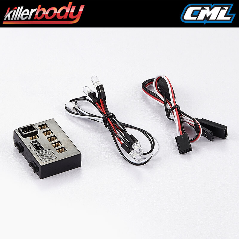 KILLERBODY LED LIGHT SYSTEM W/CONTROL BOX (4 LEDS)