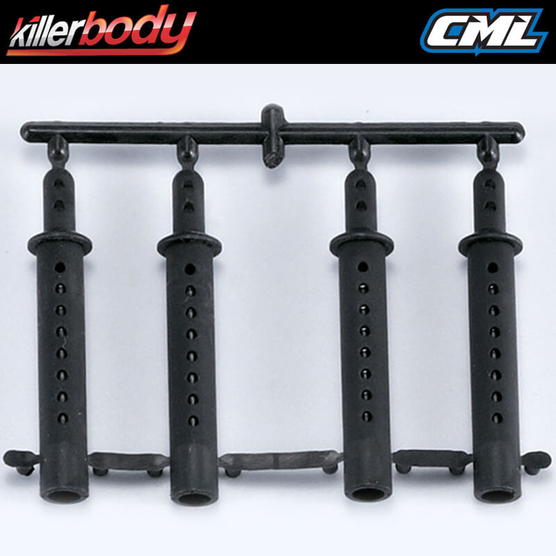 KILLERBODY BODY POST EXTENSION FOR 1/10 (4PC)