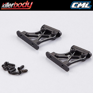 KILLERBODY REAR WING MOUNT 1/10 LOW (CNC ALUMINUM)