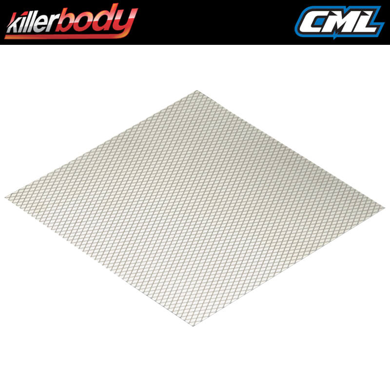 KILLERBODY STAINLESS STEEL MODIFIED DIAMOND PLATE SILVER