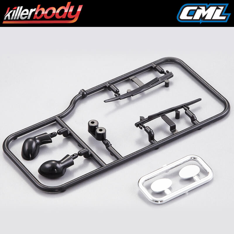 KILLERBODY MOLDED PLASTIC PARTS (ALFA ROMEO TZ3 CORSA)