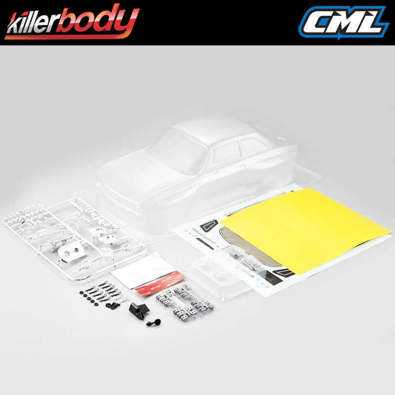 KILLERBODY ALFA ROMEO 2000 GTAM 190MM CLEAR BODY