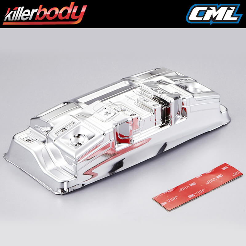 KILLERBODY CHROMED LIGHT BUCKET 1/10 CRAWLER (HORRI-BULL)