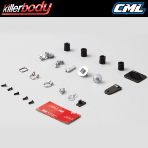 KILLERBODY HOOKS & RINGS SET (DIECAST SILVER) 1/10 SCALE