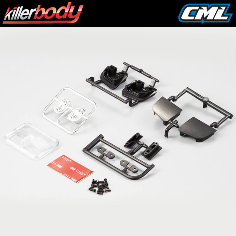 KILLERBODY MOVEABLE HEADLIGHT 1/10 TOURING CAR