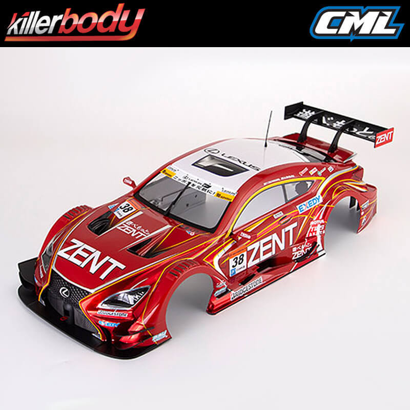 KILLERBODY ZENT CERUMO RC F FINISHED BODYSHELL 1/10TH