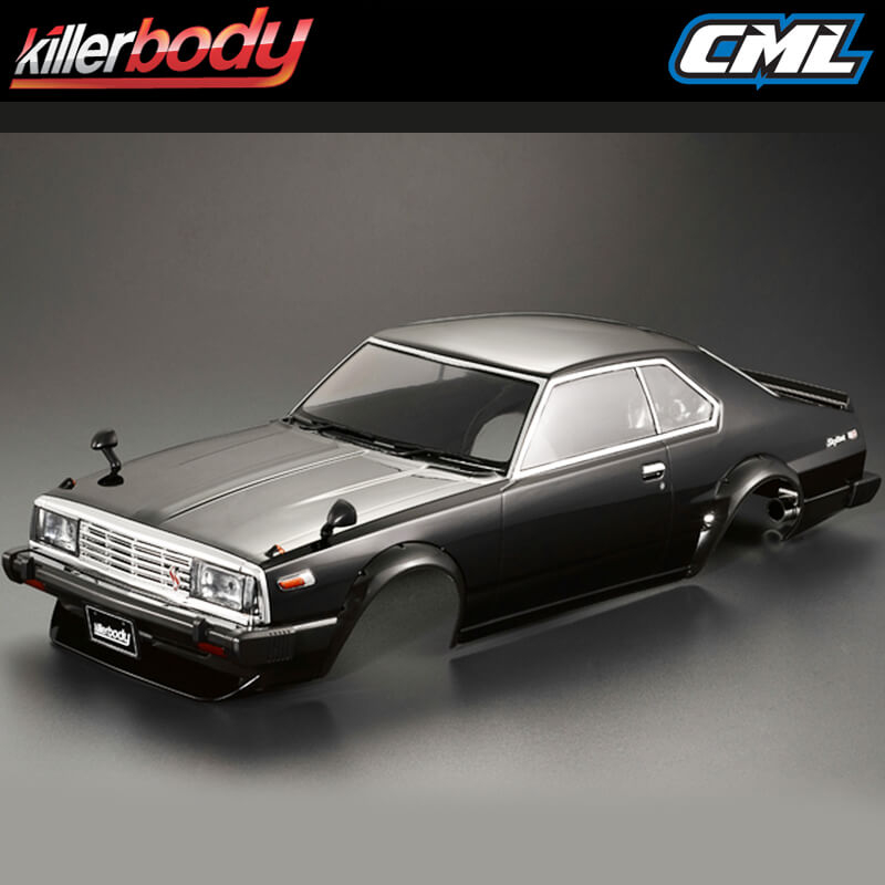 KILLERBODY NISSAN SKYLINE 2000 TURBO GT-ES 195MM FINISH BLACK