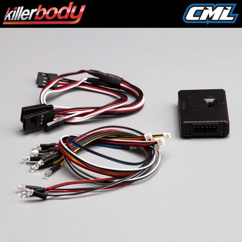 KILLERBODY LED UNIT SET w/CONTROL BOX 11 LEDS (3mm)