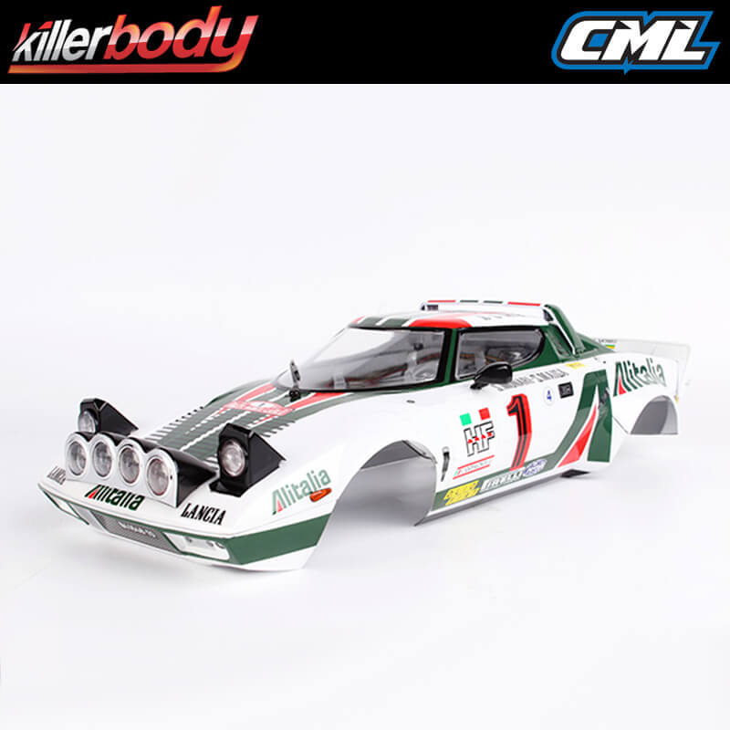 KILLERBODY LANCIA STRATOS Gr.4 1/10 FINISHED BODYSHELL