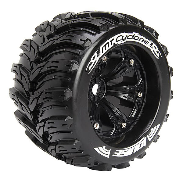 LOUISE RC MT-CYCLONE 1/8 SPORT 1/2 OFFSET BLACK EP E-REVO F