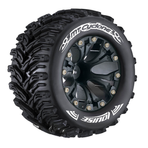 LOUISE RC MT-CYCLONE 1/10 SOFT 1/2 OFFSET BLACK GP JATO 2WD