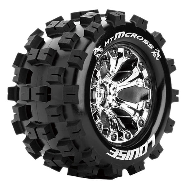 LOUISE RC MT-MCROSS 1/10 SOFT BEARING CHROME GP JATO 2WD FR