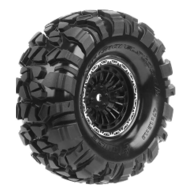 LOUISE RC CR-GRAVELSTAGE 1.9 SUPERSOFT BLACK HEX 12MM