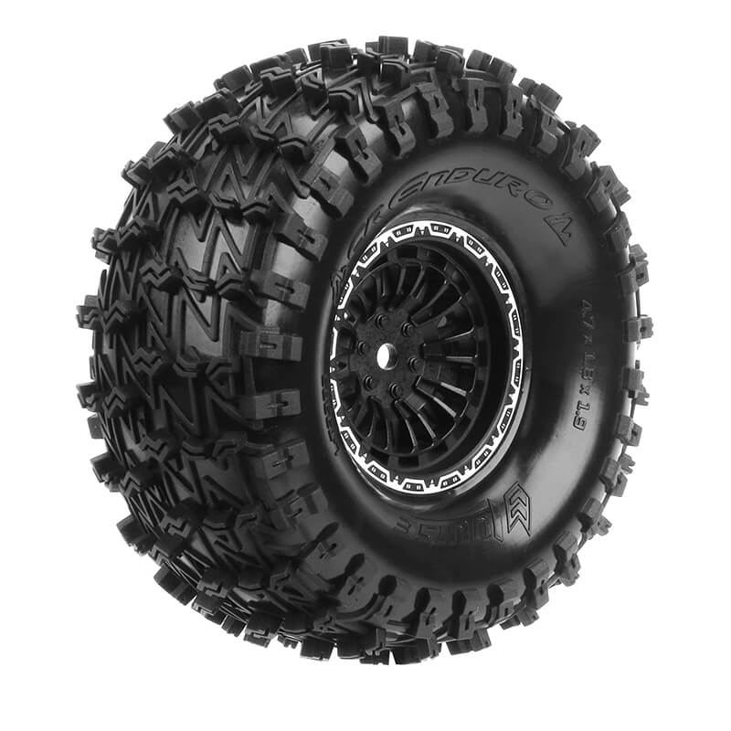 LOUISE RC CR-ENDURO 1.9 SUPER SOFT BLACK HEX 12MM