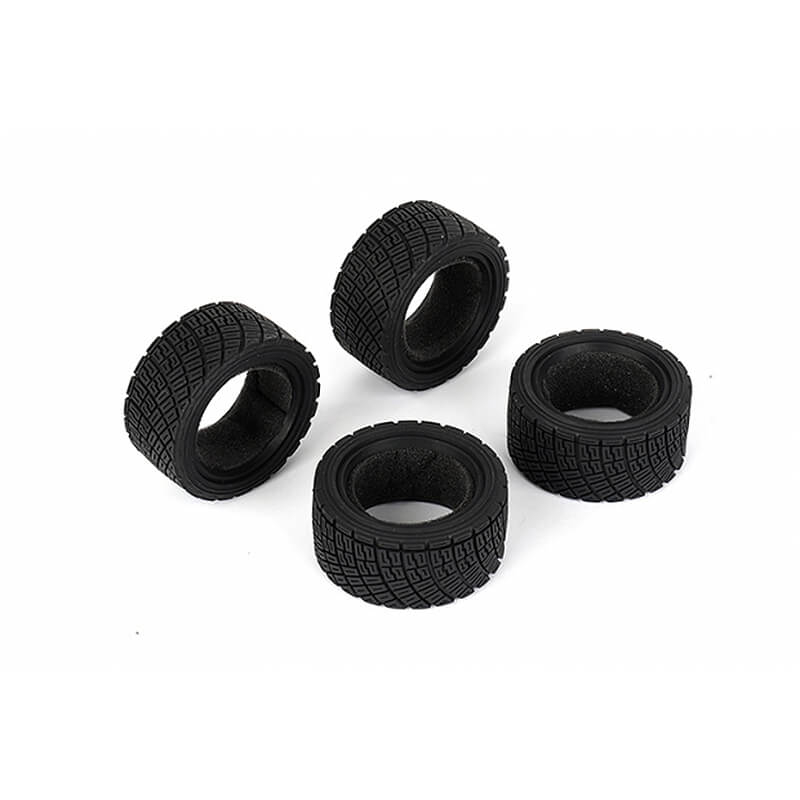 LOUISE RC RALLY TYRES & FOAM (4PCS)
