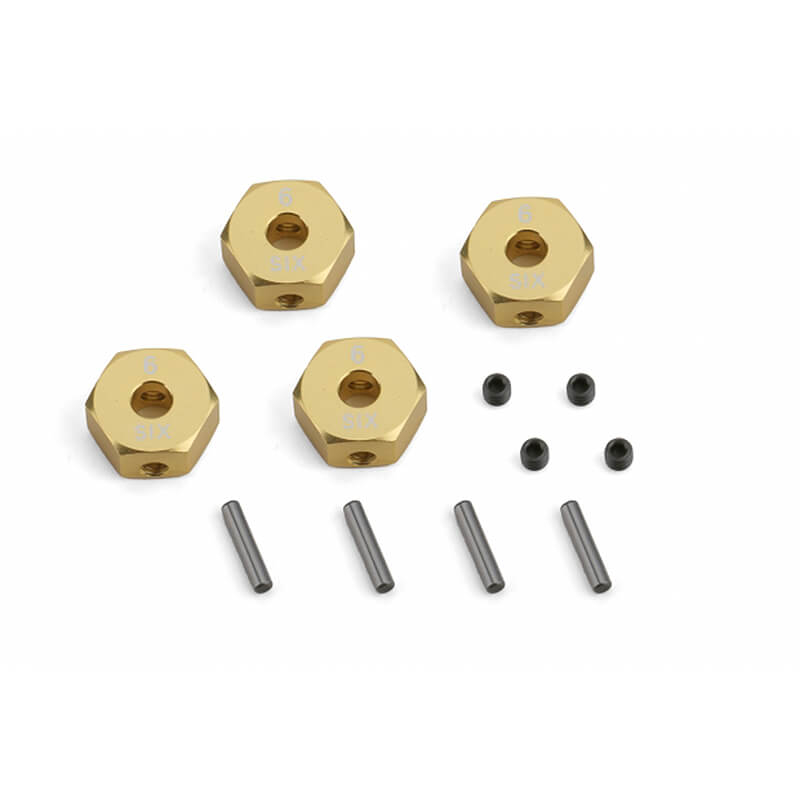 LOUISE RC ALUMINIUM 12MM HEX HUB(6MM)