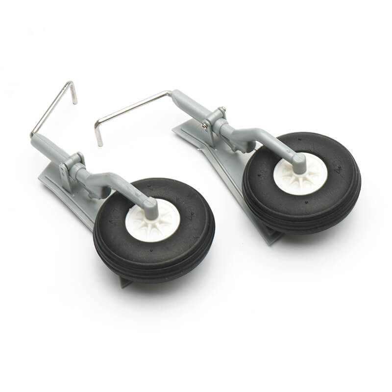 MO-FLY A84/P-51D LANDING GEAR GROUP - SILVER