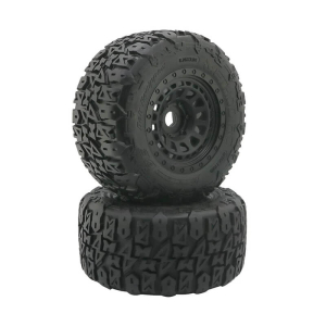 METHOD TERRAFORM BELTED 1/8 MT TYRES ON ARRAY 17MM RIMS