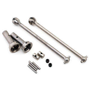 METHOD TITANIUM CVDS 124MM FOR ARRMA 1/7 ON-ROAD F/R (2PC)