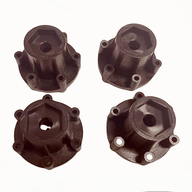 METHOD ADAPTOR 1/10 MT TYRE, 14MM HEX/25MM THICK (4PC)