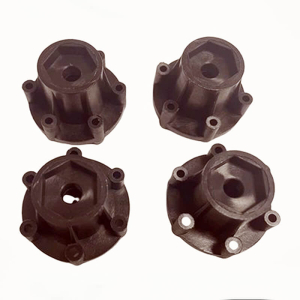 METHOD ADAPTOR 1/10 MT TYRE, 14MM HEX/25MM THICK (4PC)