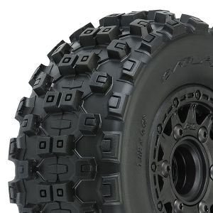 PROLINE BADLANDS MX SC 2.2/3.0 M2 TYRES RAID 6x30 WHEELS BK