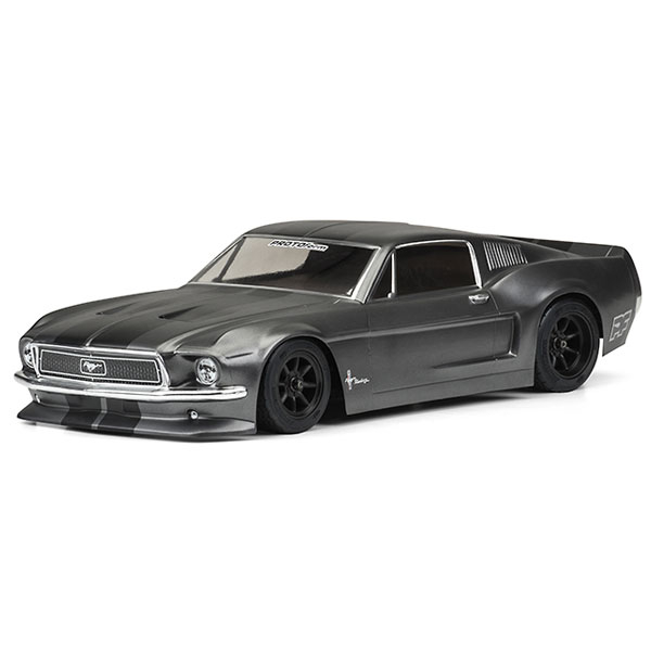 PROTOFORM 1968 FORD MUSTANG VTA 200mm CLEAR BODYSHELL