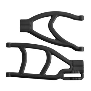 RPM EXTENDED LEFT REAR A-ARMS FOR TRAXXAS SUMMIT & REVO - BLACK