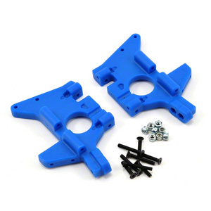 RPM T/E-MAXX FRONT BULKHEADS BLUE