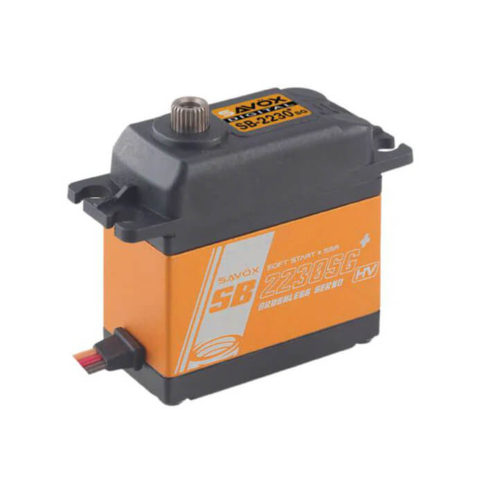 SAVOX HV DIGITAL BRUSHLESS SERVO 42KG/0.13s@7.4V UPDATED+