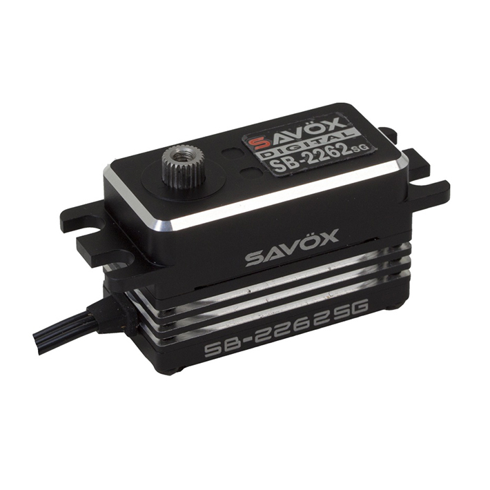 SAVOX LP BRUSHLESS HI-TORQUE DIGI SERVO 18KG/0.10s@6.0V - BLACK