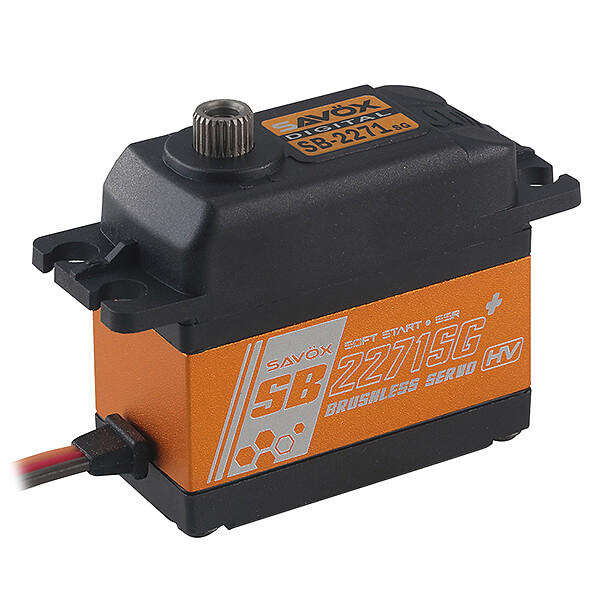 SAVOX HV DIGITAL BRUSHLESS SERVO 20KG/0.065s@7.4V UPDATED