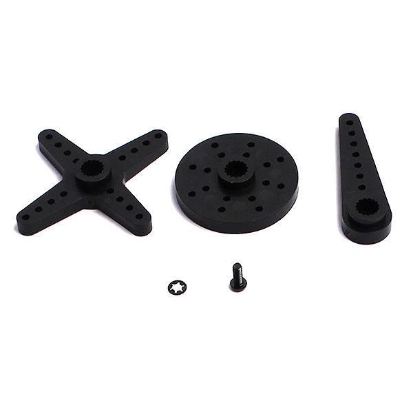 SAVOX PLASTIC 1/5TH SERVO HORN SET 15T (3pcs)