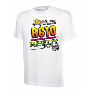TEAM ASSOCIATED RC10/REEDY 1991-92 T-SHIRT - XX-LARGE